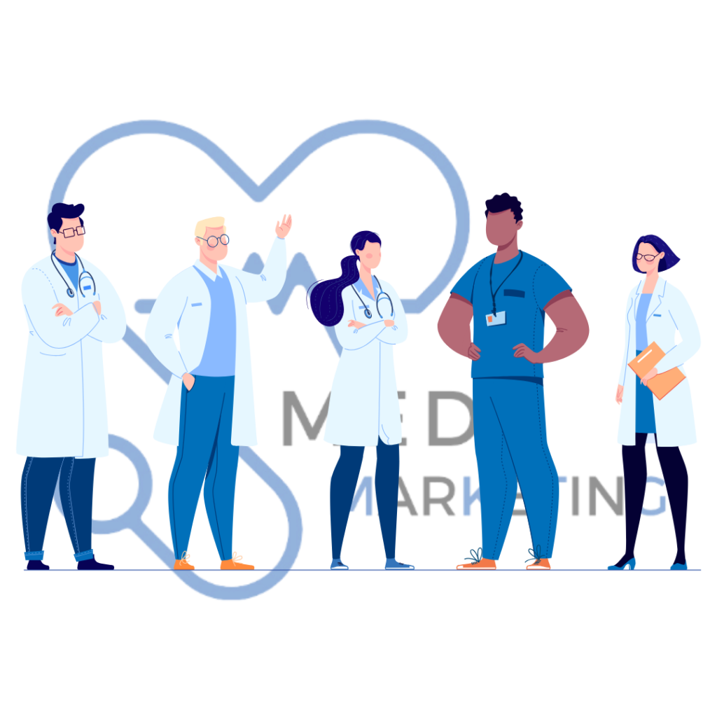 Contact us page for a medical marketing company inviting practices to reach out, ask questions, and start a conversation about growth and patient acquisition.