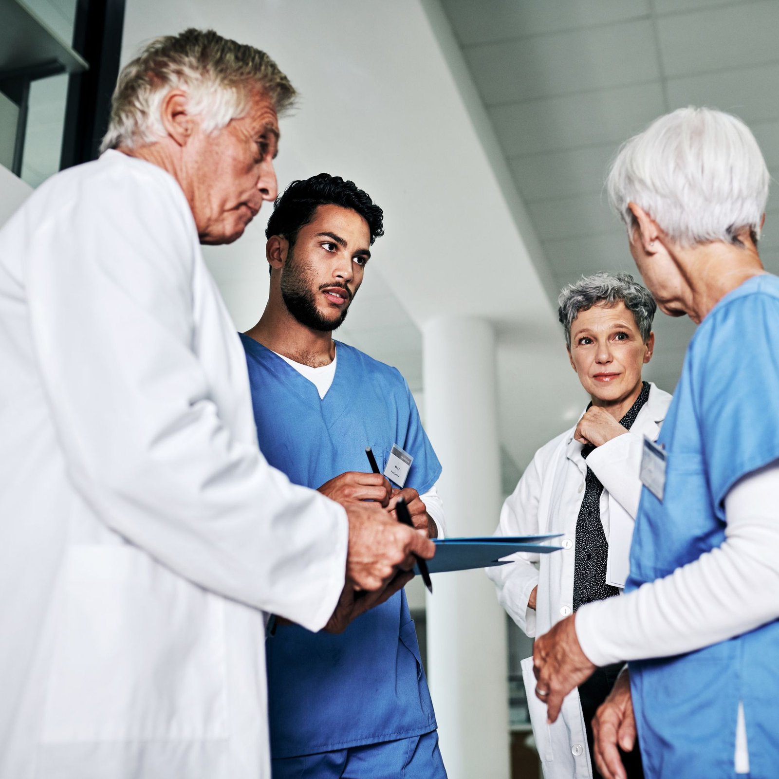 Doctor with stethoscope representing marketing for primary care practices and family medicine clinics