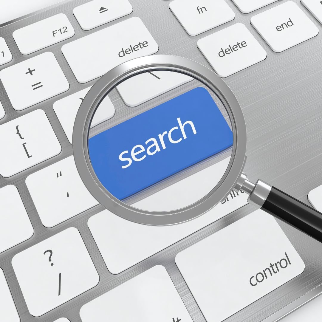 Search engine optimization icon for Medi Marketing representing website visibility, Google rankings, and patient growth for medical practices.