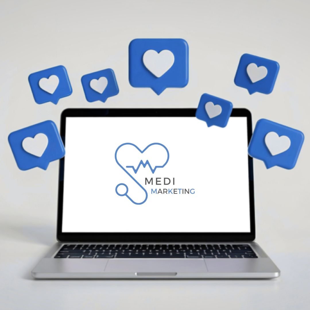 Social media for doctors improving online visibility, patient engagement, and practice growth through consistent healthcare marketing