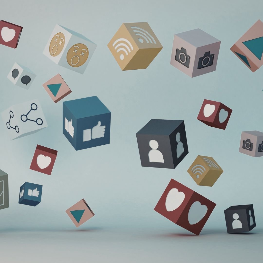 Healthcare social media profile used for medical marketing and online visibility